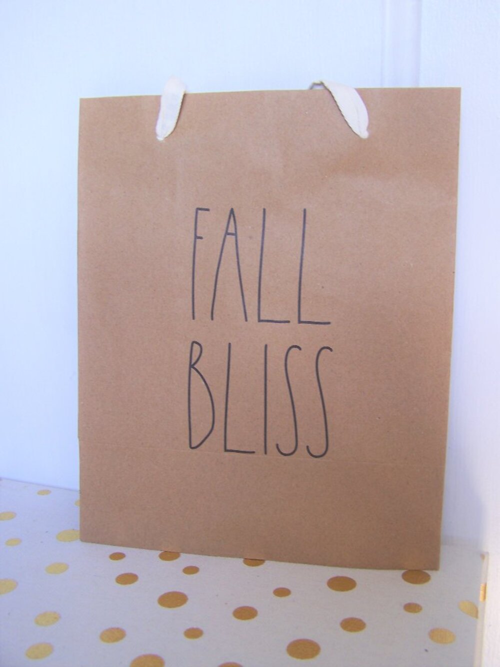 Rae Dunn "Fall Bliss" Bag